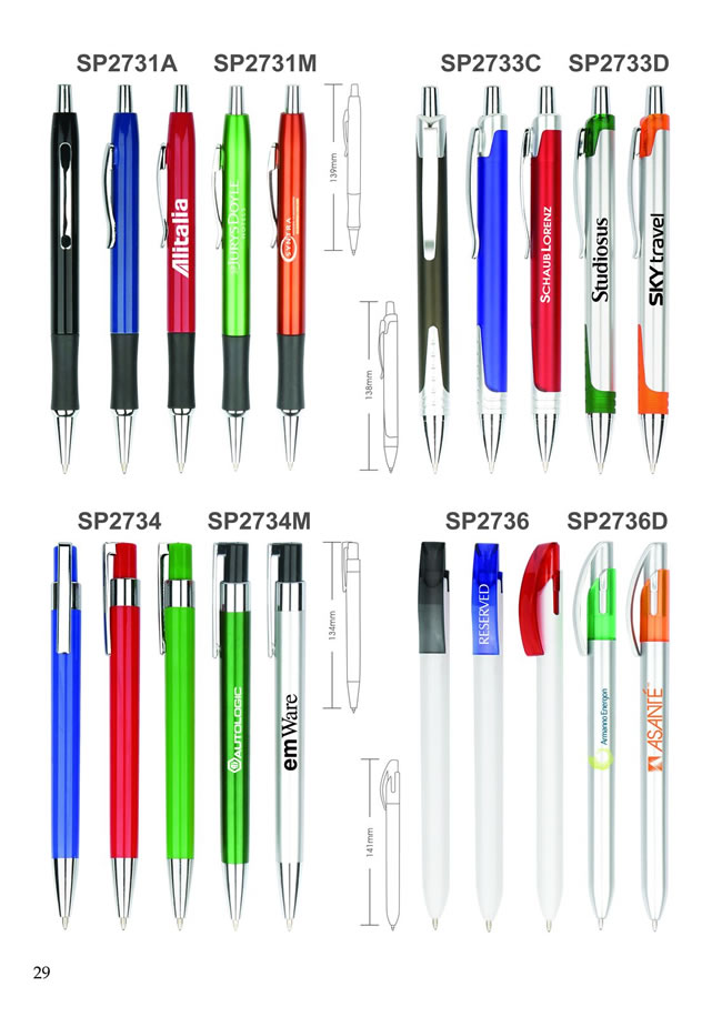 Maxmore Trading Co., Ltd. Plastic Pen series